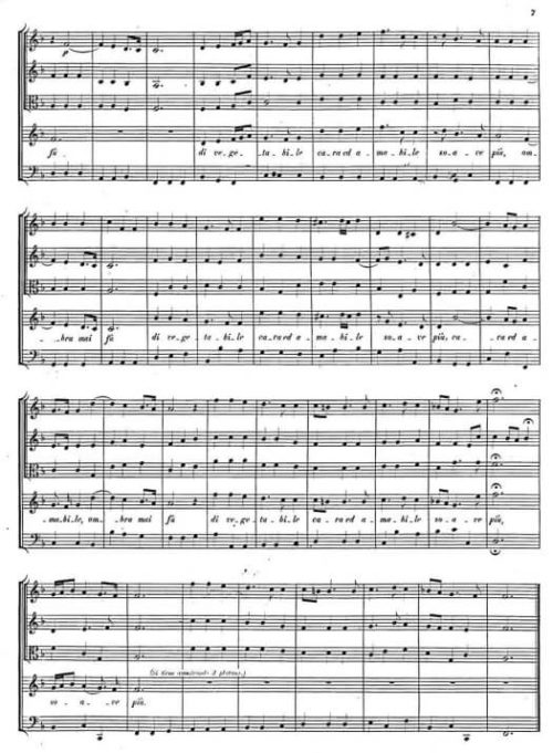 オンブラマイフ楽譜(オペラ《セルセ》第一幕)